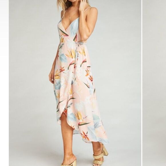 NWT SHOW ME YOUR MUMU Meghan Wrap Dress - Picture 2 of 7